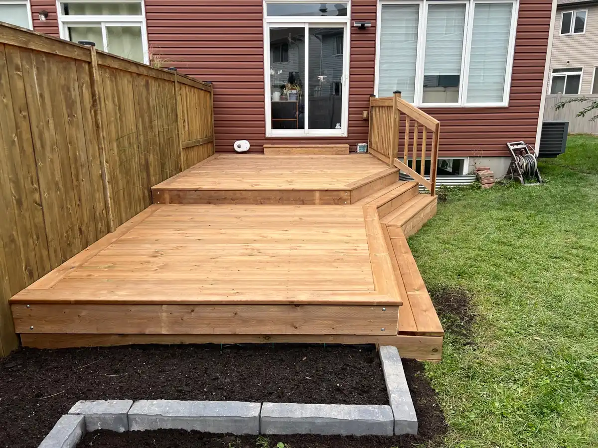 Pressure-Treated Deck