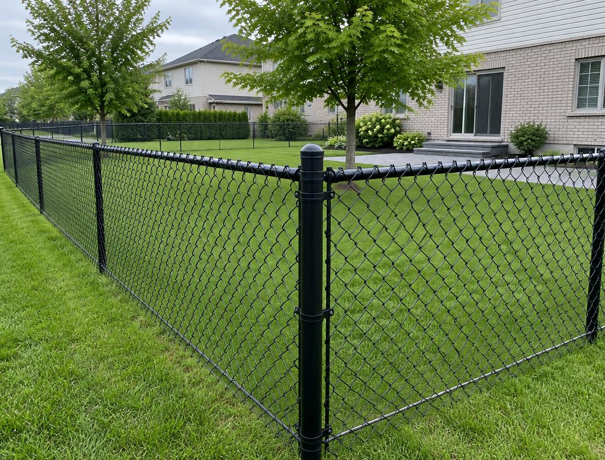 Chain Link Fence AI-generated illustration 4